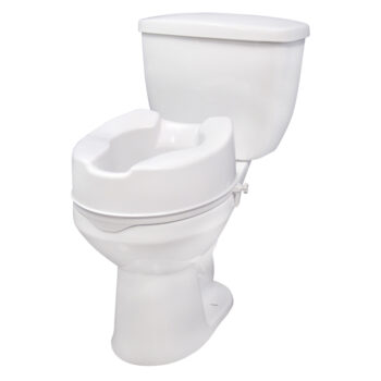 Drive Raised Toilet Seat without Lid, 6" - 12066 4 Drive Raised Toilet Seat without Lid, 6