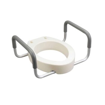 Drive Premium Raised Toilet Seat with Removable Arms, 3.5" - 12402 10 Premium Raised Toilet Seat with Removable Arms in Toronto Mobility Specialties Raised Toilet Seat
