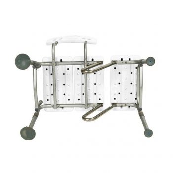 Drive Splash Defense Transfer Bench with Curtain Guard Protection - RTL12032KDR 18 Drive medical splash defense transfer bench with curtain guard protection