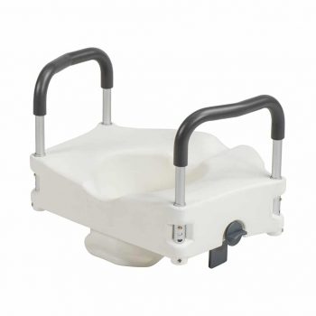 PreserveTech Secure Lock Raised Toilet Seat RTL12C003-WH 12 PreserveTech Secure Lock Raised Toilet Seat RTL12C003-WH