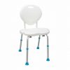 AquaSense Ergonomic Adjustable Bath Chair with Backrest - 770-537 2 Aquasense ergonomic adjustable bath chair with backrest