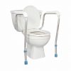 AquaSense Adjustable Toilet Safety Rails - 770-665 2 AquaSense Adjustable Toilet Safety Rails
