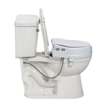PreserveTech Raised Toilet Seat with Bidet, 5" - RTL12C005-WH 13 PreserveTech Raised Toilet Seat with Bidet, 5