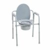Drive Medical Folding Steel Commode 11148N-4 2 Folding Steel Commode 11148N-4