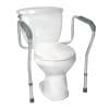 Drive Toilet Safety Frame - 12001-4 1 Drive Medical Toilet Safety Frame in Toronto Mobility Specialties Bathroom Safety drive medical toilet frame, toilet frames, Toilet Safety Frame with Padded Arms by Drive Medical, Toilet Safety Frame, Toilet Safety Frame with Padded Arms