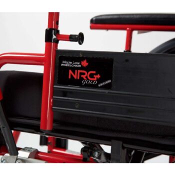 Maple Leaf NRG Plus Gold Folding Wheelchair 15 Maple leaf nrg+ gold tilt wheelchair