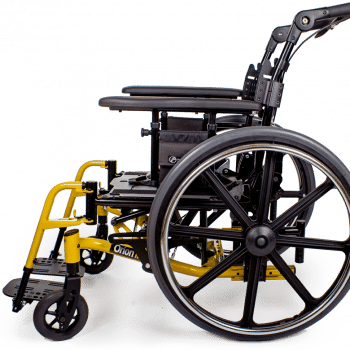 ORION III Tilt Wheelchair by Future Mobility 35 Orion iii wheelchair yellow