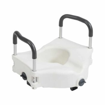 PreserveTech Secure Lock Raised Toilet Seat, 5" - RTL12C003-WH 14 PreserveTech Secure Lock Raised Toilet Seat RTL12C003-WH