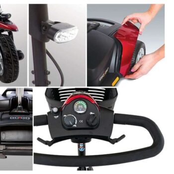 Pride Go Go Sport 3 Wheel Scooter 14 Pride Go Go Sport 3 Wheel Scooter in Toronto Mobility Specialties 3-wheel Scooters Go Go Sport, Go Go Sport 3 Wheel