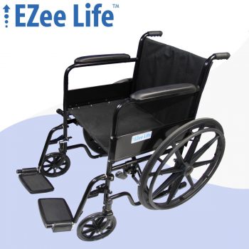 Ezee Life Standard Folding Wheelchair CH1090 9 Ezee life standard