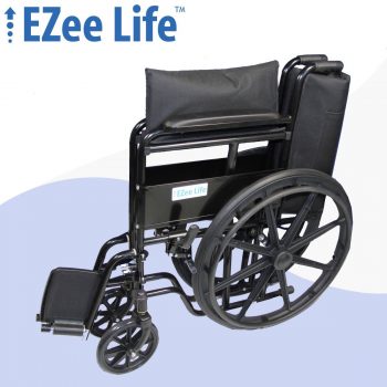 Ezee Life Standard Folding Wheelchair CH1090 10 Ezee life standard