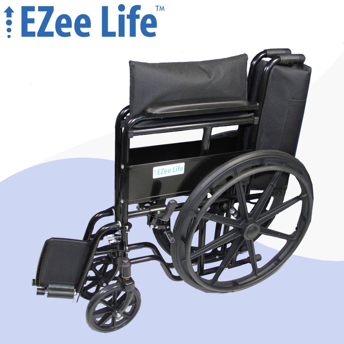 Ezee Life Standard Folding Wheelchair CH1090 6 Ezee life standard