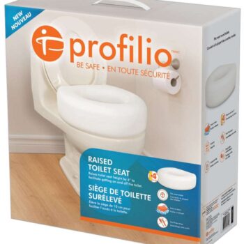 Profilio Portable Raised Toilet Seat 771-610 4 Profilio Portable Raised Toilet Seat 771-610