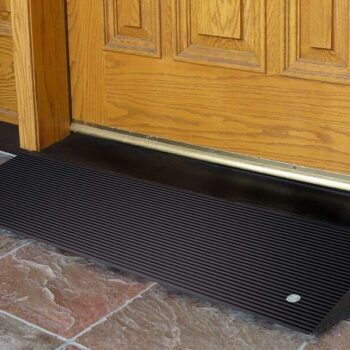 Rubber Angled Entry Mat 14 Rubber Angled Entry Mat in Toronto Mobility Specialties Angled Entry Mat MODULAR ENTRY RAMP