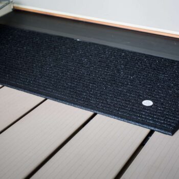 Rubber Angled Entry Mat 17 Rubber Angled Entry Mat in Toronto Mobility Specialties Angled Entry Mat MODULAR ENTRY RAMP