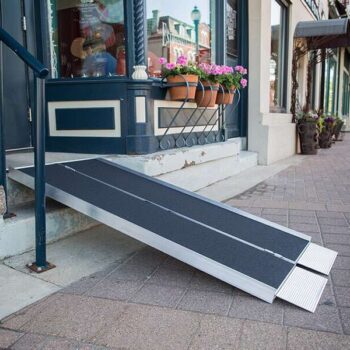Suitcase Advantage Series Ramp - Coated 9 Suitcase Advantage Series Coated Ramp in Toronto Mobility Specialties Single Fold Ramp coated ramp