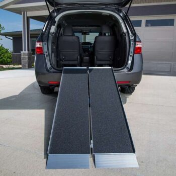 Suitcase Advantage Series Ramp - Coated 7 Suitcase Advantage Series Coated Ramp in Toronto Mobility Specialties Single Fold Ramp coated ramp