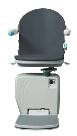 Handicare 4000 Outdoor seat in slate UV-protected upholstery for exterior staircases