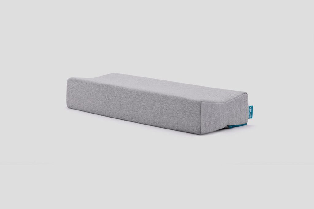 Orthex Symbia 03 inch between the knees cushion in a grey knit cover