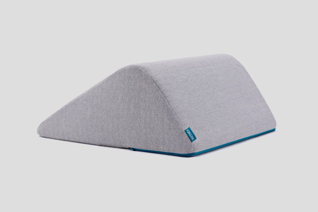 Orthex Symbia 10 inch leg bolster in a grey knit cover