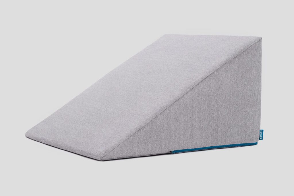 Orthex Symbia 30 degree steep back wedge in a grey knit cover