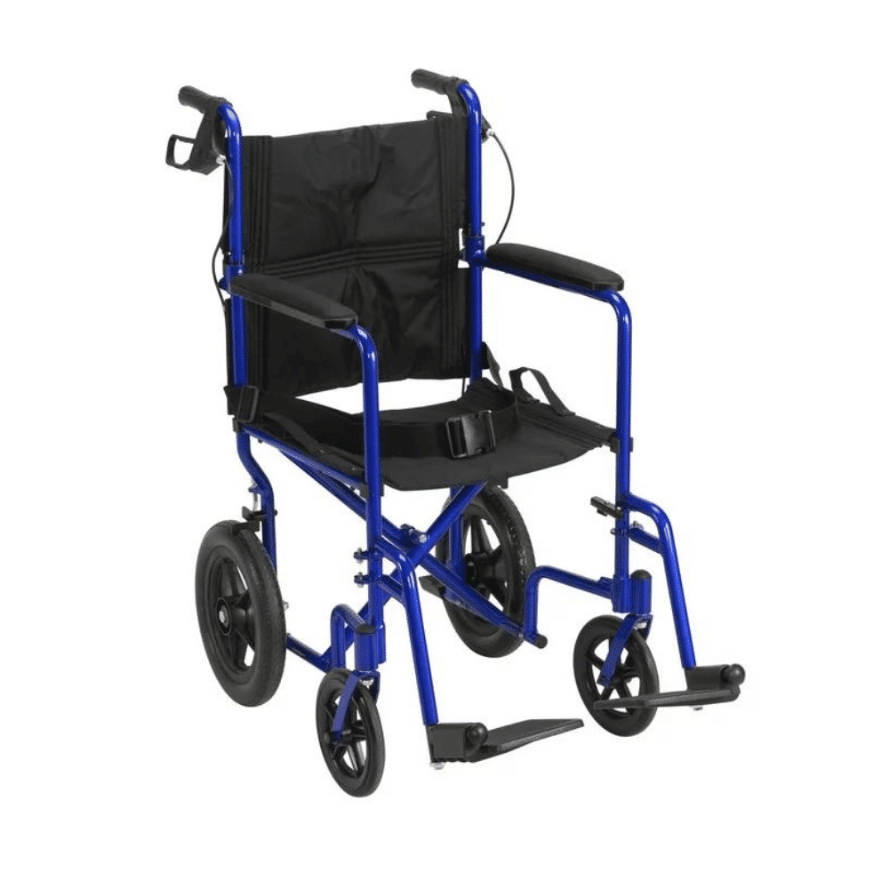 Drive Lightweight Expedition Aluminum Transport Chair Drive expedition transport wheelchair blue Drive Lightweight Expedition, drive expedition, drive expedition transport chair