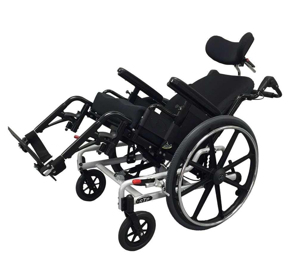 Power plus mobility super tilt plus manual wheelchair
