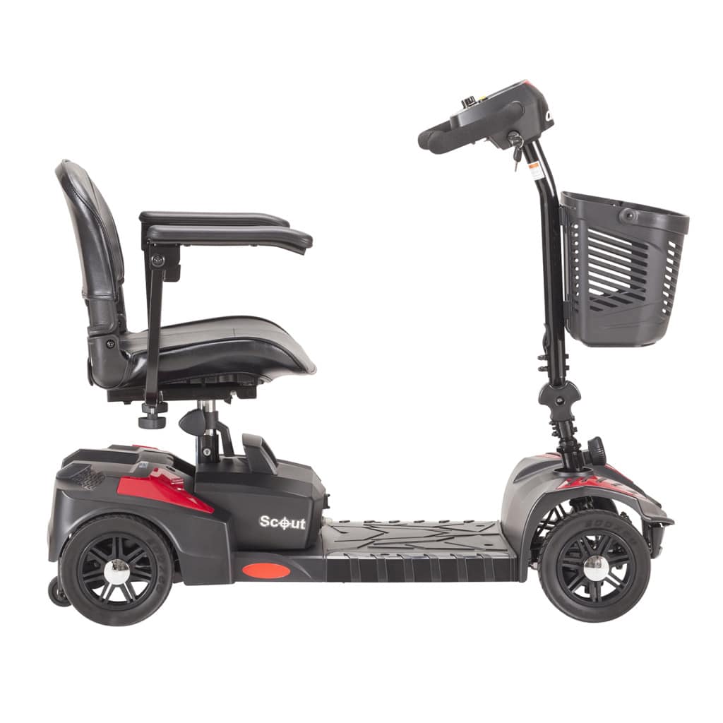 Drive Scout 4 Travel Scooter in Toronto Mobility Specialties 4-wheel Portable Scooters drive scout 4, scout 4