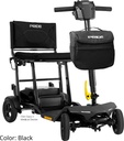 Pride Go-Go Super Portable Travel Scooter - black finish