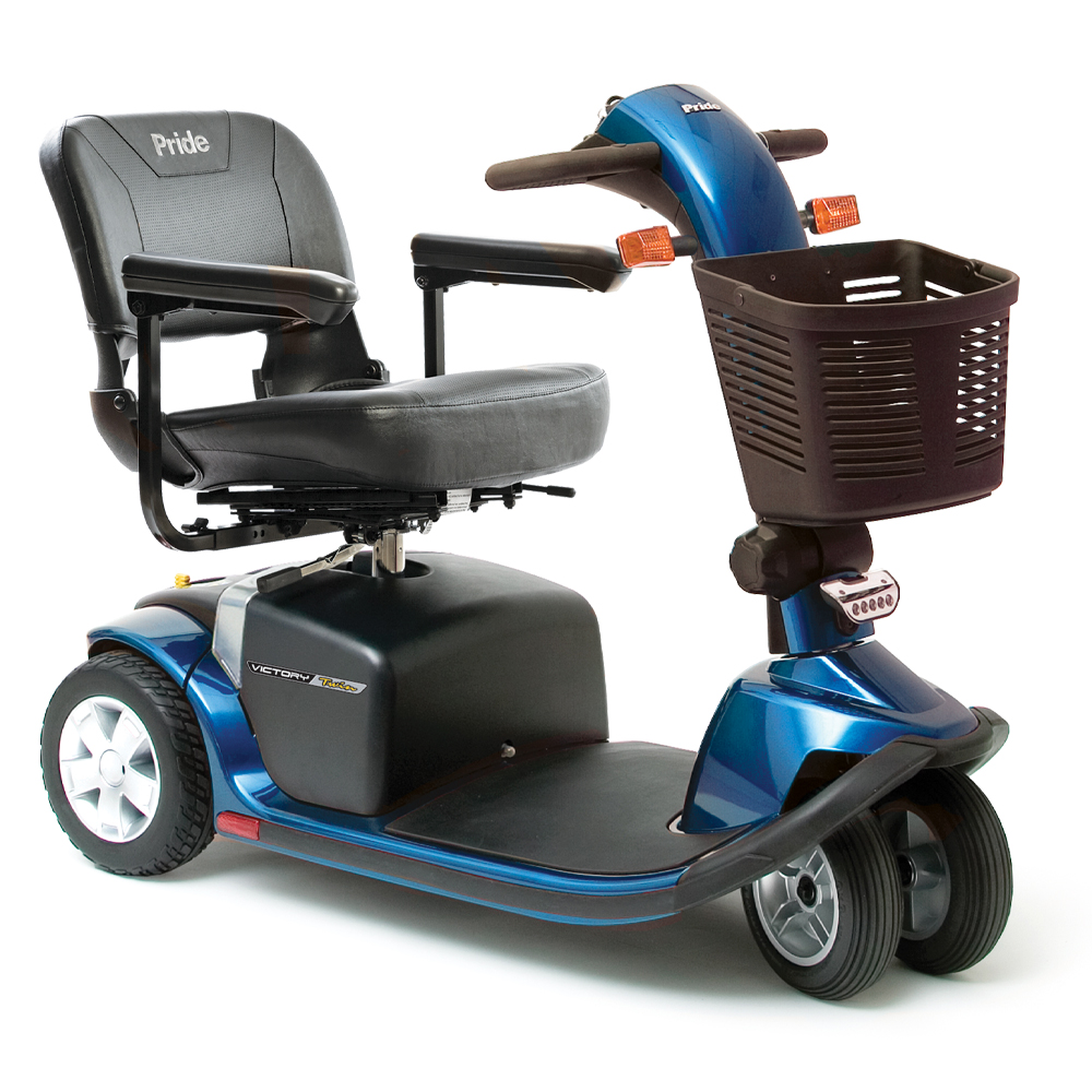 Pride Victory Twin 4-Wheel Scooter - rear view
