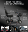 Pride Colt Sport 4-Wheel Scooter - info view