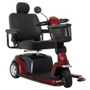 Pride Maxima 3-Wheel Heavy Duty Scooter - red view