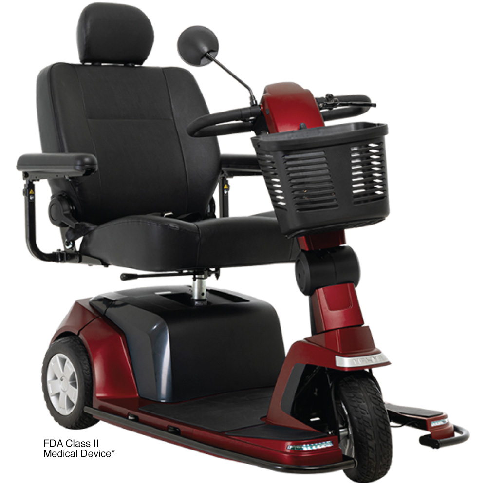 Pride Maxima 3-Wheel Heavy Duty Scooter - product view