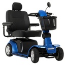 Pride Maxima 4-Wheel Heavy Duty Scooter - blue view