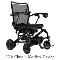 Pride Jazzy Carbon 27 Power Wheelchair - product view