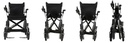 Pride Jazzy Carbon 27X Power Wheelchair - folded for transport