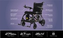 Pride Jazzy Carbon 27X Power Wheelchair - specification highlights