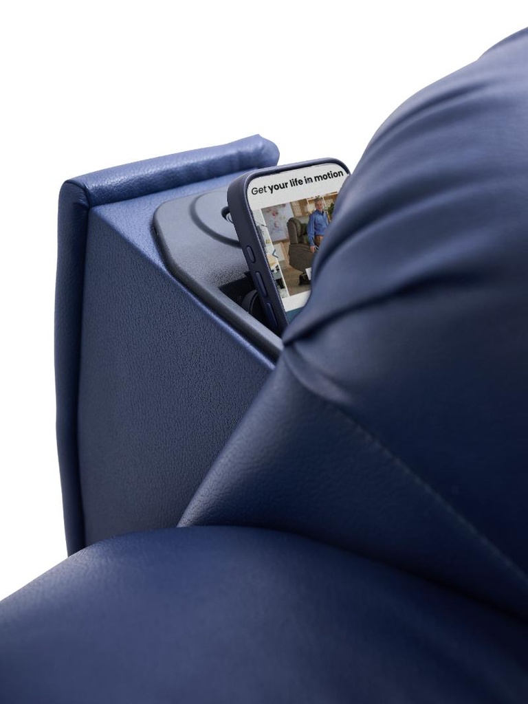 Golden Cloud Supreme with Twilight PR-519 Lift Chair - wireless charger view
