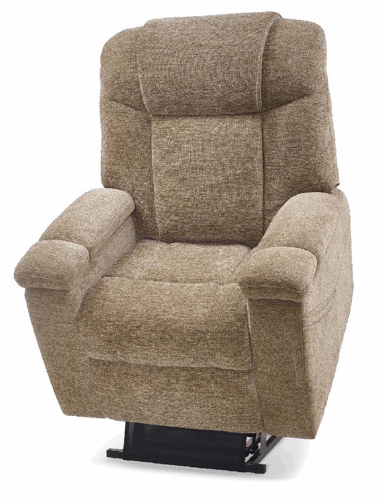 Golden Venice with Twilight PL-447 Lift Chair - lifted view