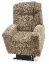 Golden Venice with Twilight PL-447 Lift Chair - lifted view