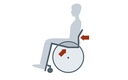 RGK HiLite Made-to-Measure Wheelchair - ergonomic view