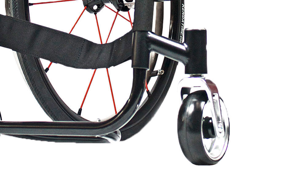 RGK HiLite Made-to-Measure Wheelchair - low ride view