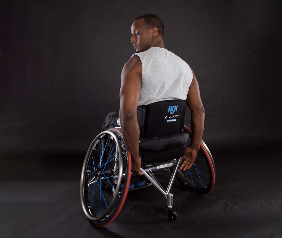 RGK Elite Series Basketball Wheelchair - personalize view
