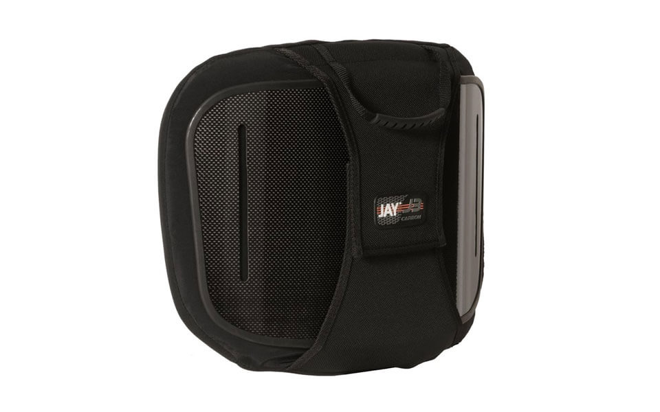 JAY J3 Back Support - carbon shell view