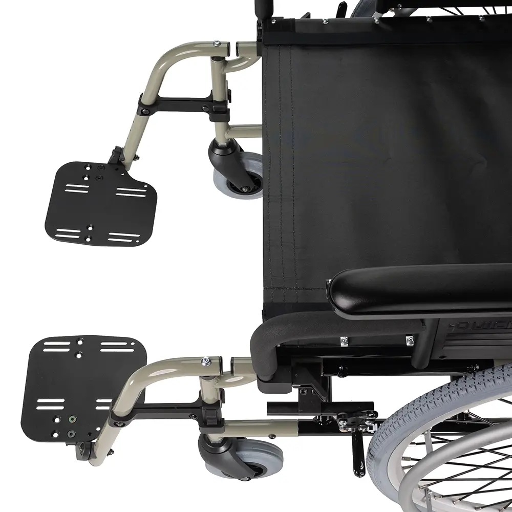 Quickie M6 Heavy Duty Folding Wheelchair - product view 3