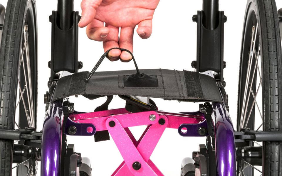 Zippie X'CAPE Pediatric Folding Wheelchair - product view 3