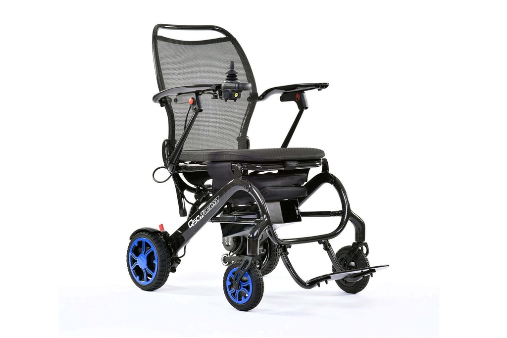 Quickie Q50 R Carbon Folding Power Wheelchair - product view 3