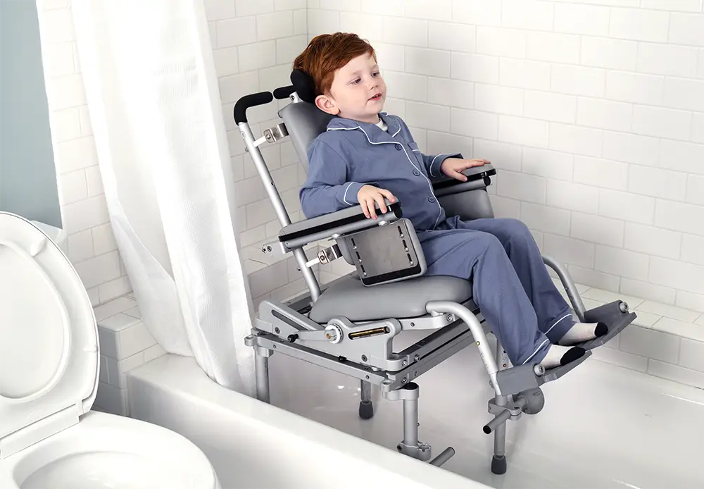 NuProdx MC6000 Pediatric Shower Commode Chair - product view 3