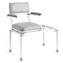 NuProdx MC5000 Shower Commode Chair - product view 2