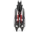 Catalyst 5 folding wheelchair folded for transport